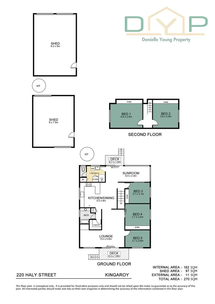 Floorplan of Homely house listing, 220 Haly Street, Kingaroy QLD 4610