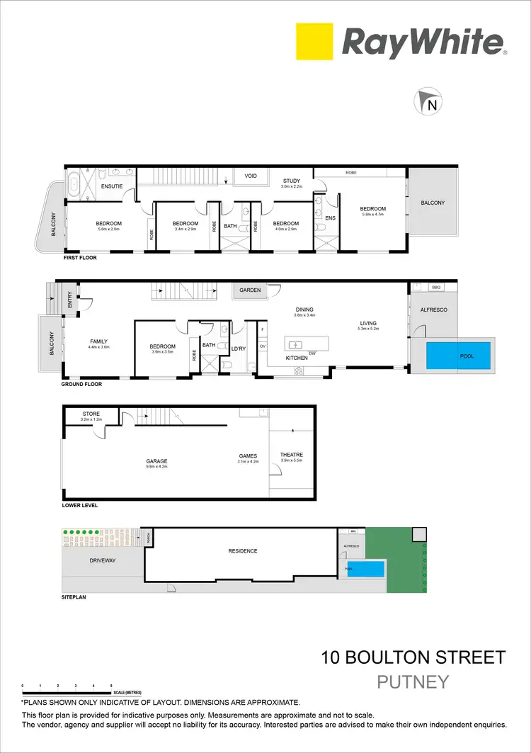 Floorplan of Homely other listing, 10a Boulton Street, Putney NSW 2112