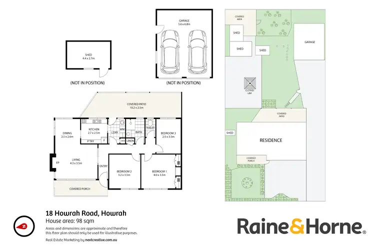 Floorplan of Homely house listing, 18 Howrah Road, Howrah TAS 7018