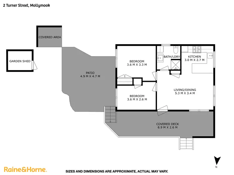 Floorplan of Homely house listing, 2 Turner Street, Mollymook NSW 2539