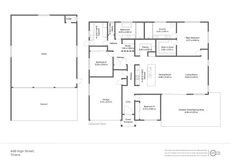 Floorplan of Homely house listing, 46B High Street, Tinana QLD 4650