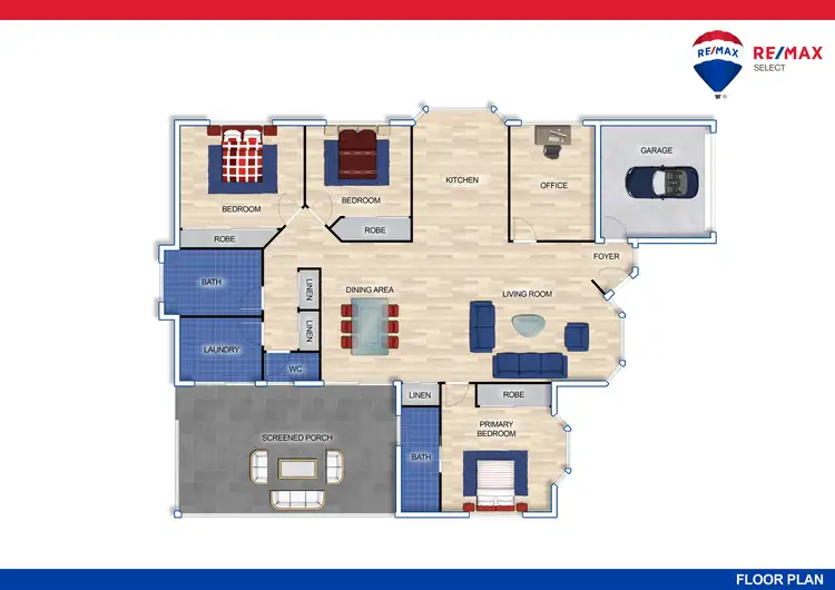 Floorplan of Homely house listing, 7 Dundee Court, Beaconsfield QLD 4740