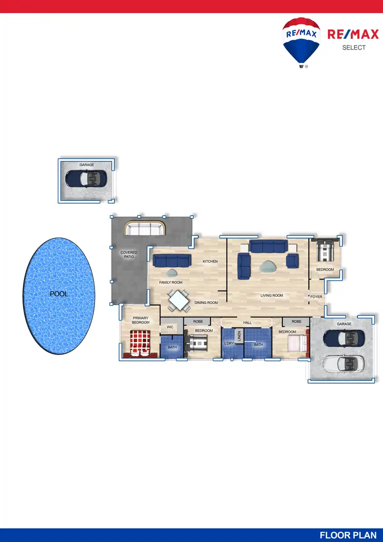 Floorplan of Homely house listing, 21 Theodore Crescent, Rural View QLD 4740