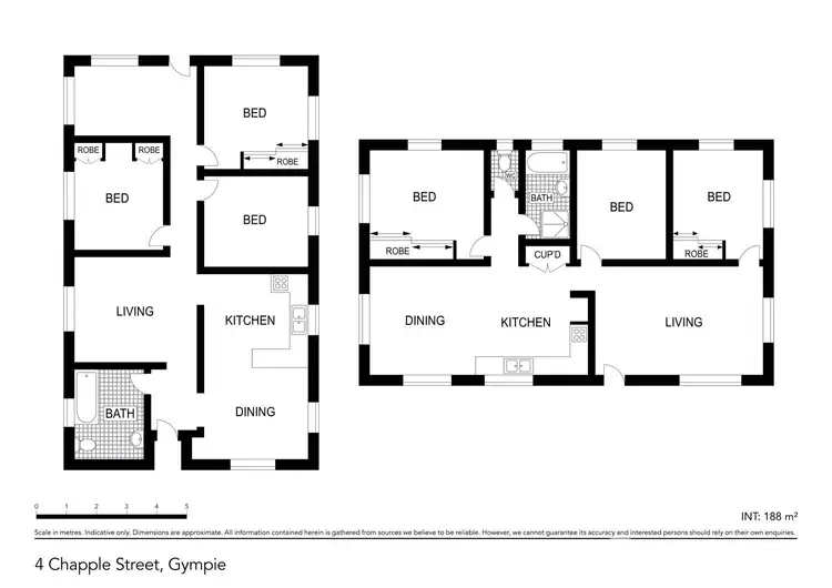 Floorplan of Homely house listing, 4 Chapple Street, Gympie QLD 4570