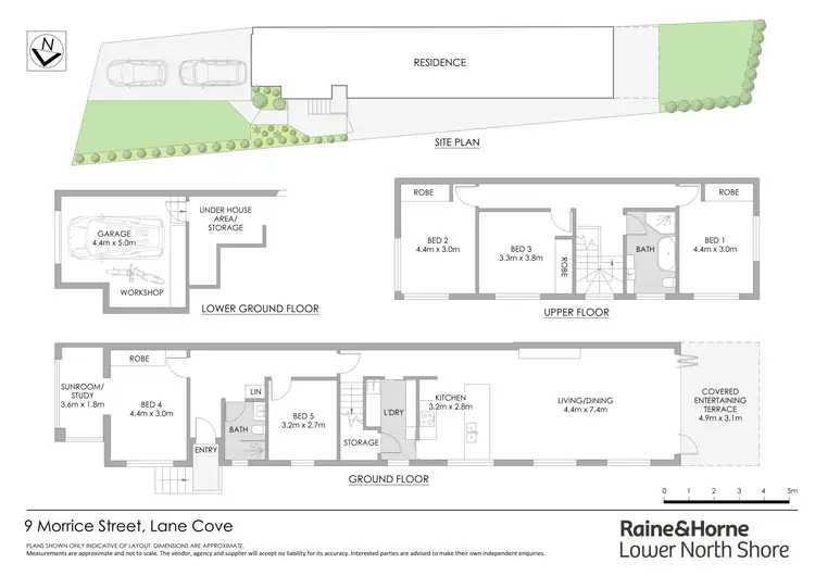 Floorplan of Homely house listing, 9 Morrice Street, Lane Cove NSW 2066