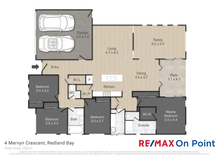 Floorplan of Homely house listing, 4 Mervyn Crescent, Redland Bay QLD 4165