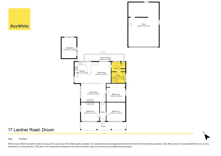 Floorplan of Homely house listing, 17 Lardner Road, Drouin VIC 3818