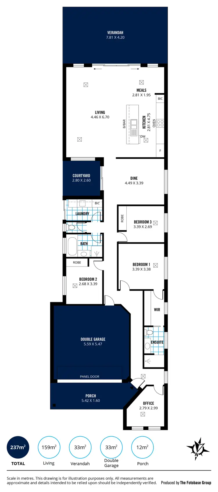 Floorplan of Homely house listing, 17A Charles Street, Northfield SA 5085