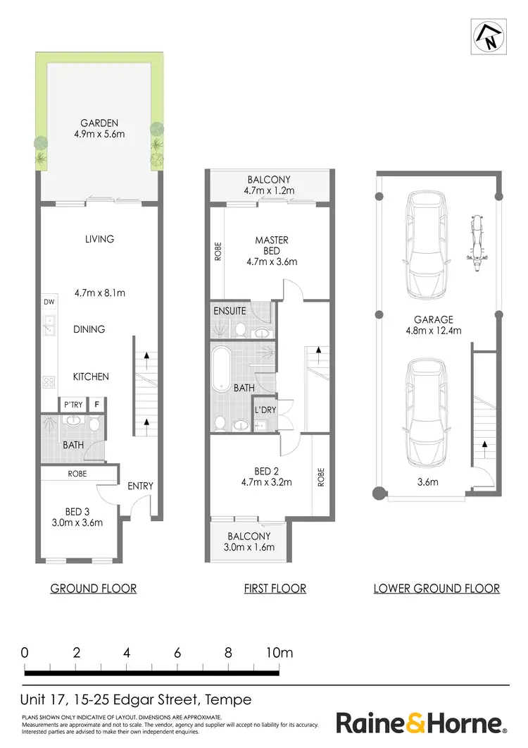 Floorplan of Homely townhouse listing, 17/15-25 Edgar Street, Tempe NSW 2044