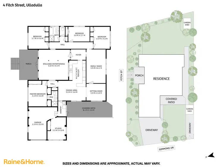 Floorplan of Homely house listing, 4 Fitch Street, Ulladulla NSW 2539