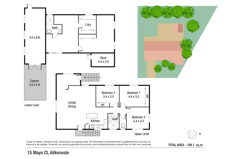Floorplan of Homely house listing, 15 Mays Court, Aitkenvale QLD 4814