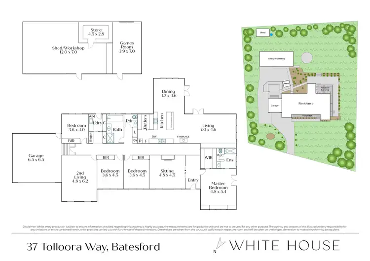Floorplan of Homely house listing, 37 Tolloora Way, Batesford VIC 3213