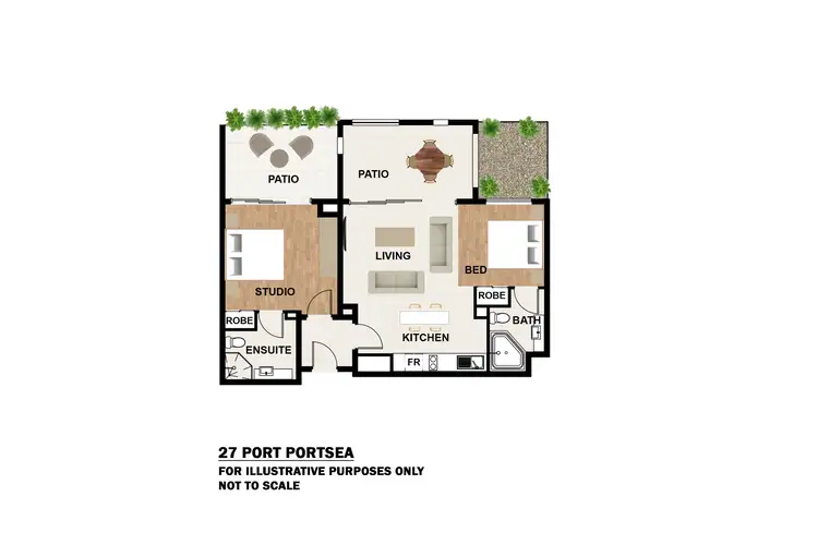 Floorplan of Homely apartment listing, 27/70-76 Davidson Street, Port Douglas QLD 4877