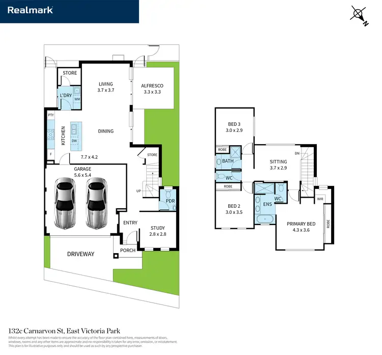Floorplan of Homely house listing, 132C Carnarvon Street, East Victoria Park WA 6101