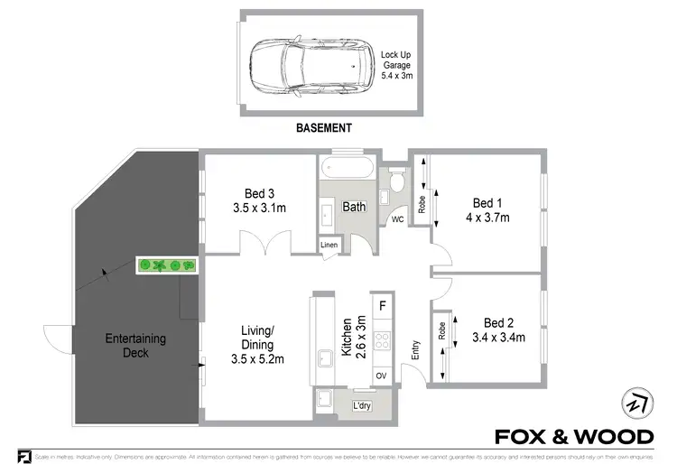 Floorplan of Homely unit listing, 19/99-111 Karimbla Road, Miranda NSW 2228