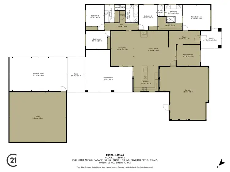 Floorplan of Homely house listing, 11 Conebush Circle, Falcon WA 6210
