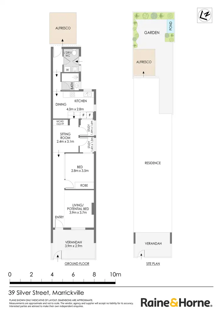 Floorplan of Homely house listing, 39 Silver Street, Marrickville NSW 2204