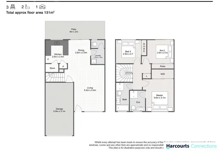 Floorplan of Homely townhouse listing, 54/37 Sophie Place, Doolandella QLD 4077