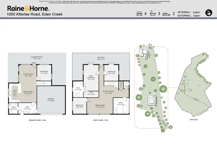 Floorplan of Homely house listing, 1050 Afterlee Road - Eden Creek, Kyogle NSW 2474