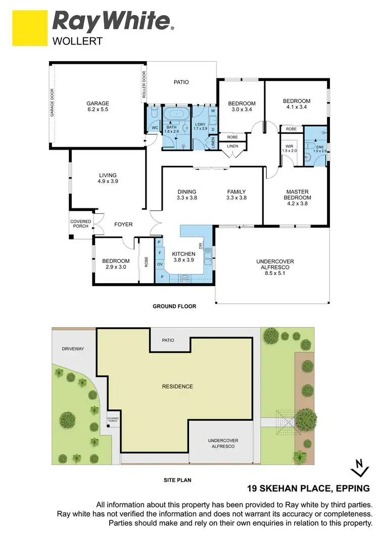 Floorplan of Homely house listing, 19 Skehan Place, Epping VIC 3076