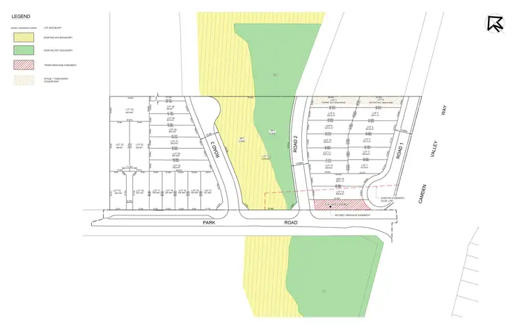 Floorplan of Homely land listing, LOT 1, 22 Park Road, Leppington NSW 2179