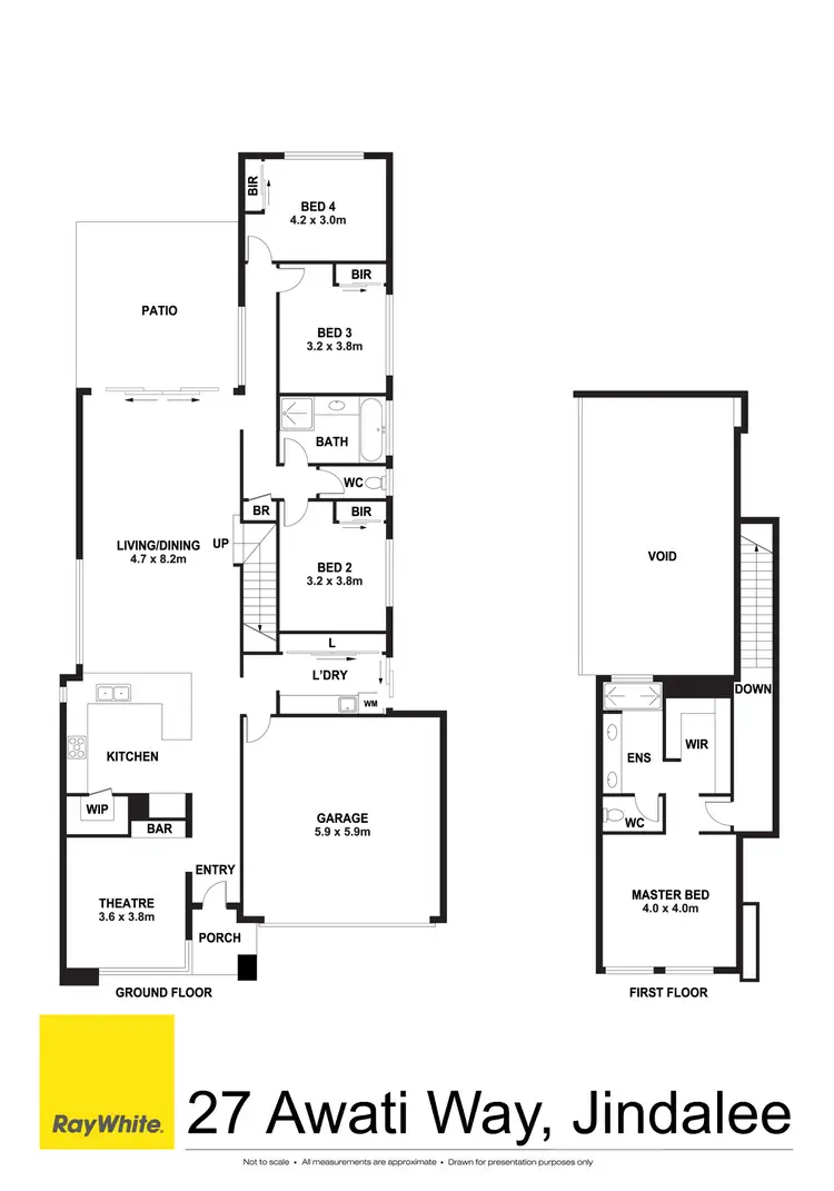 Floorplan of Homely house listing, 27 Awati Way, Jindalee WA 6036