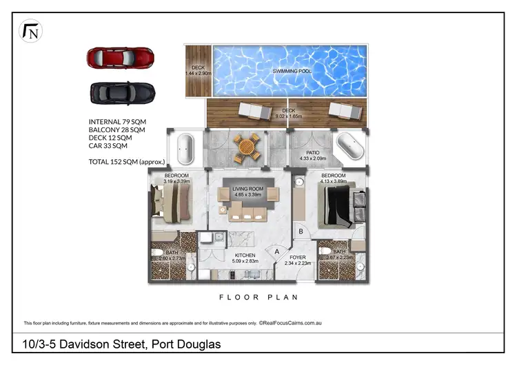 Floorplan of Homely apartment listing, 10/3-5 Davidson Street, Port Douglas QLD 4877