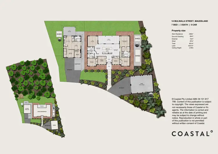Floorplan of Homely house listing, 14 Mulwala Street, Maudsland QLD 4210