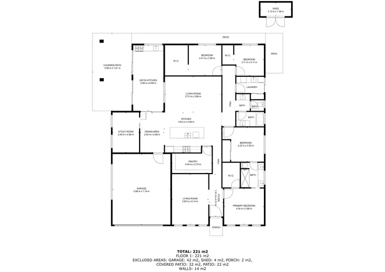 Floorplan of Homely house listing, 18 Nevada Street, Springdale Heights NSW 2641