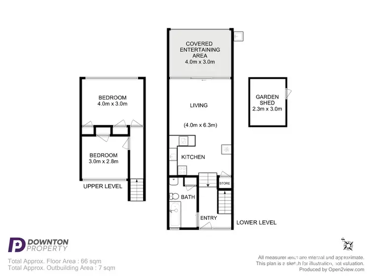 Floorplan of Homely unit listing, 4/15 Hazell Street, Blackmans Bay TAS 7052