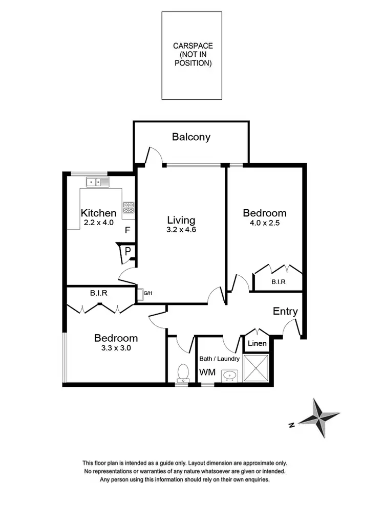 Floorplan of Homely apartment listing, 11/11 Auburn Grove, Hawthorn East VIC 3123