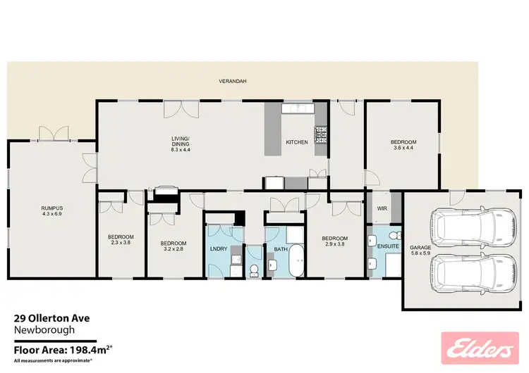 Floorplan of Homely house listing, 29 Ollerton Avenue, Newborough VIC 3825