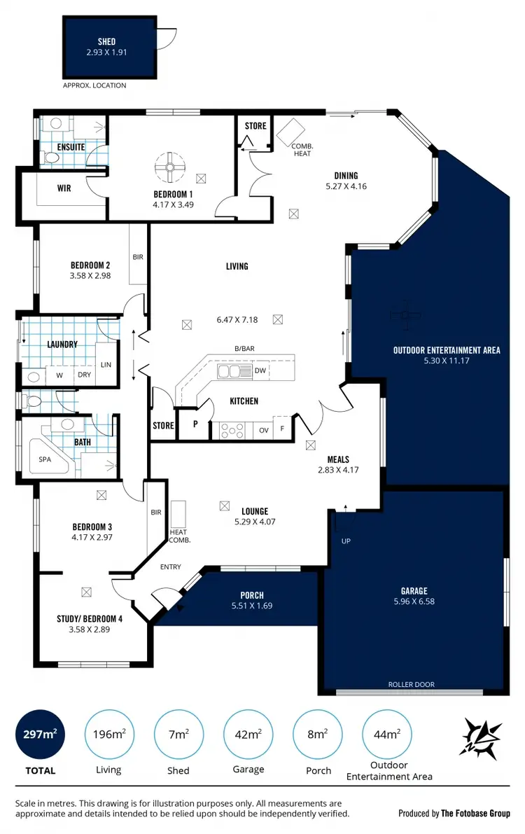 Floorplan of Homely house listing, 7 John Ramsay Circuit, Hope Valley SA 5090
