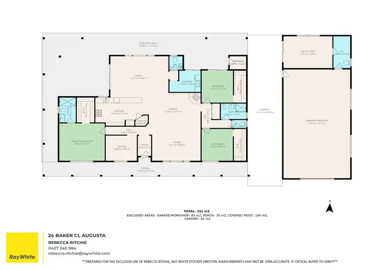 Floorplan of Homely other listing, 24 Baker Close, Augusta WA 6290