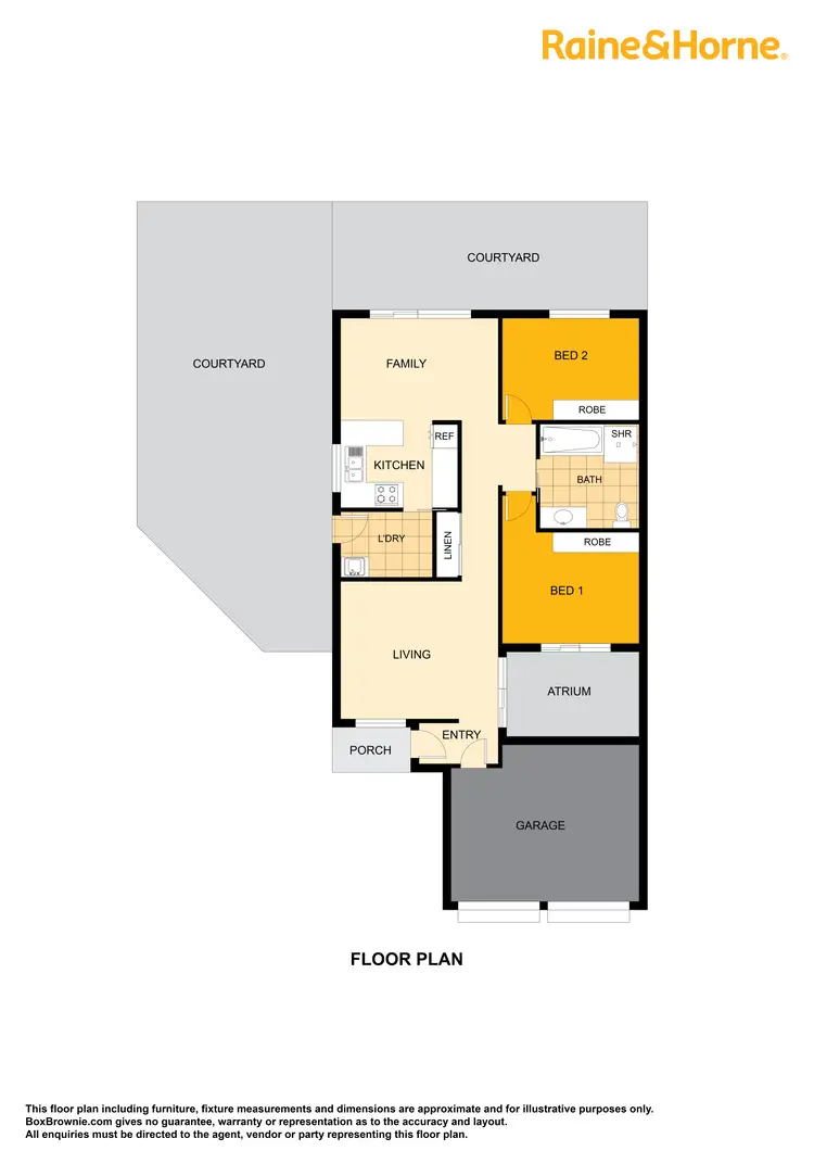 Floorplan of Homely townhouse listing, 3/60 Jacaranda Drive, Jerrabomberra NSW 2619