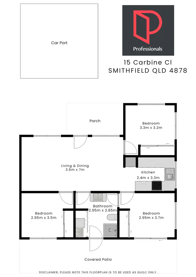 Floorplan of Homely house listing, 15 Carbine Close, Smithfield QLD 4878