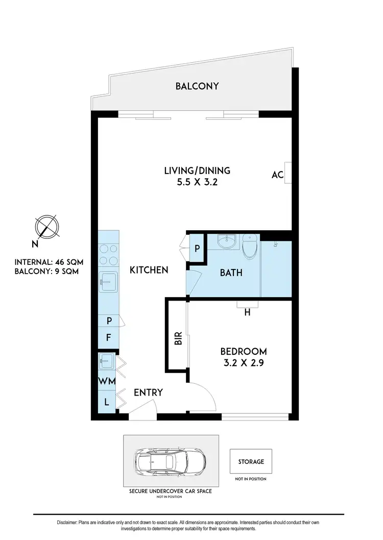 Floorplan of Homely apartment listing, 618/8 Railway Road, Cheltenham VIC 3192