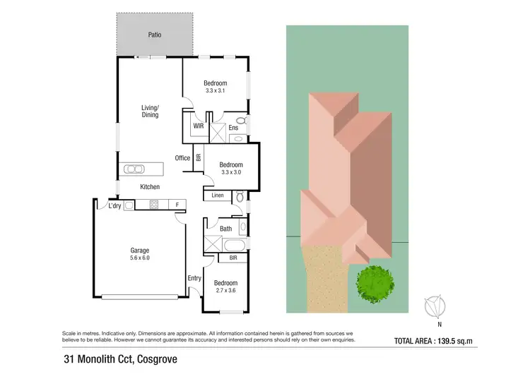 Floorplan of Homely house listing, 31 Monolith Circuit, Cosgrove QLD 4818