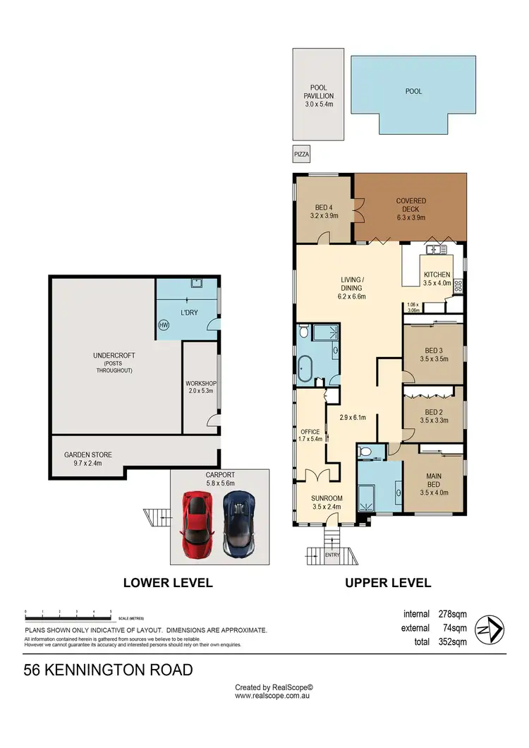 Floorplan of Homely house listing, 56 Kennington Road, Camp Hill QLD 4152