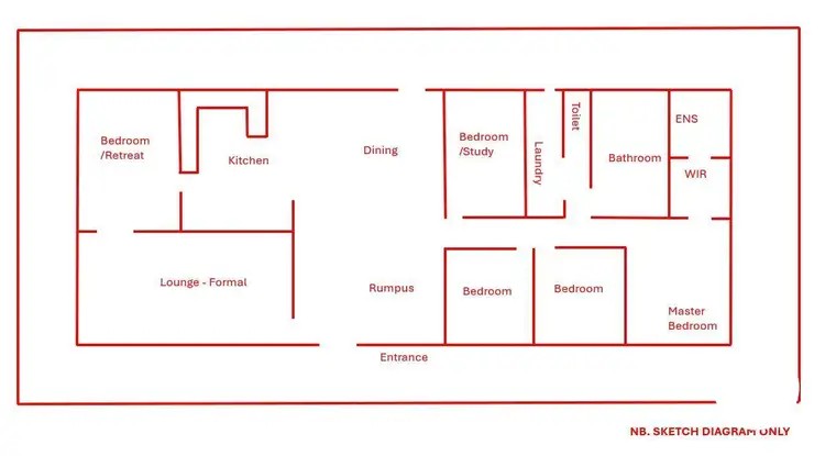 Floorplan of Homely house listing, 231 Ebenezer Road, Ebenezer QLD 4340