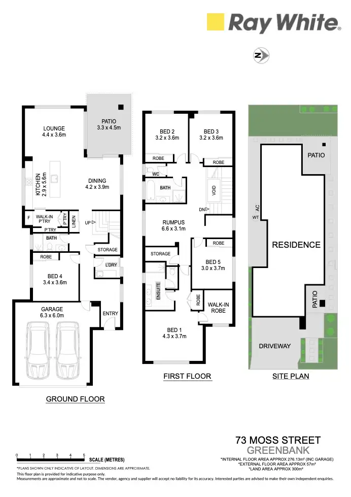 Floorplan of Homely house listing, 73 Moss Street, Greenbank QLD 4124