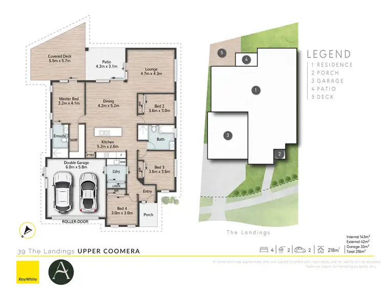 Floorplan of Homely house listing, 39 The Landings, Upper Coomera QLD 4209