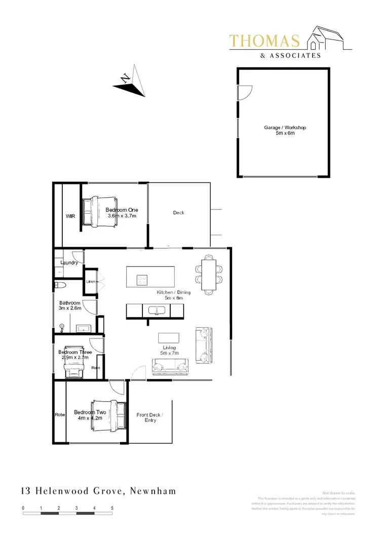Floorplan of Homely house listing, 13 Helenwood Grove, Newnham TAS 7248