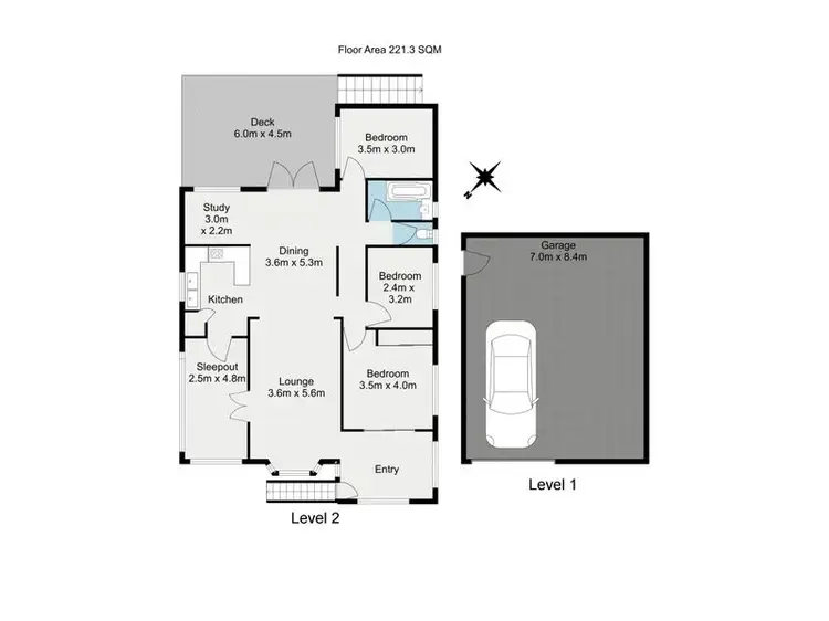 Floorplan of Homely house listing, 15 Burlington Street, Holland Park QLD 4121