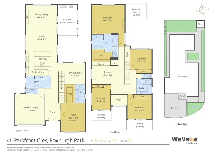 Floorplan of Homely house listing, 46 Parkfront Crescent, Roxburgh Park VIC 3064
