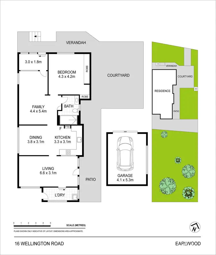 Floorplan of Homely house listing, 16 Wellington Road, Earlwood NSW 2206
