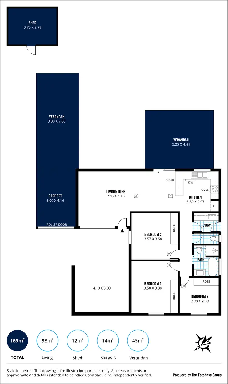 Floorplan of Homely house listing, 94 Lennox Drive, Paralowie SA 5108