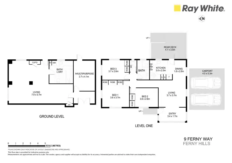 Floorplan of Homely house listing, 9 Ferny Way, Ferny Hills QLD 4055