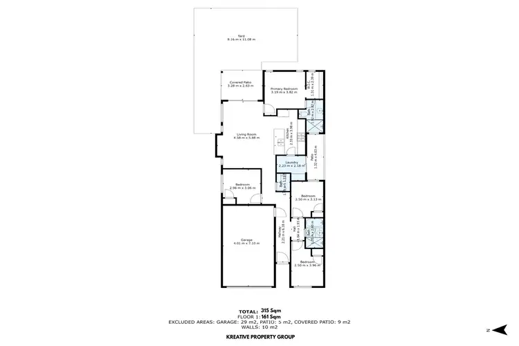 Floorplan of Homely house listing, 7 Palmerston Loop, Hilbert WA 6112