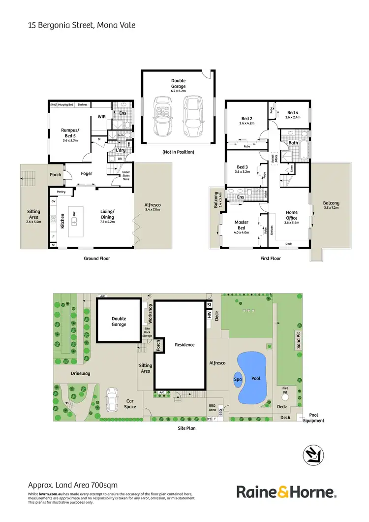 Floorplan of Homely house listing, 15 Bergonia Street, Mona Vale NSW 2103